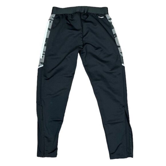 ADIDAS WOMEN CONDIVO 21 TRAINING PANT Black 3 Stripe Camo Size Small - Picture 7 of 15